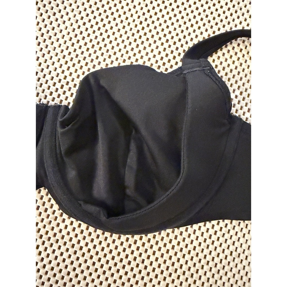 Victorias Secret Wicked Sling Underwire Swim Bikini Top 34DD Black Bra Sizing - Picture 7 of 11